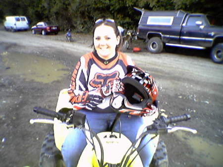 Ashley quading by Granite Falls