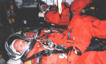 Astronaut rescue training