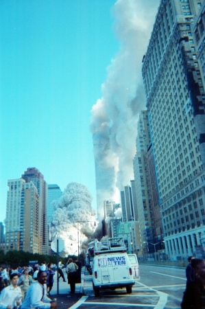 South Tower Collapsing