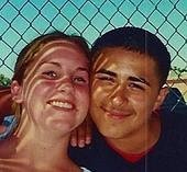 My oldest Son Timmy (15)  with his friend Danielle