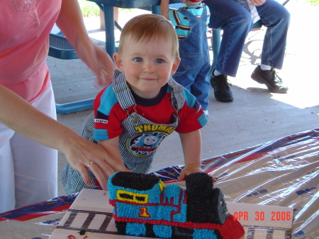 Aidan's 1st Birthday ~April 30, 2006~