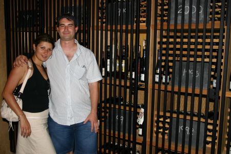 Eva and I - Wine Celler - Inniskillen Winery