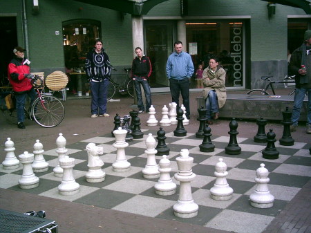 Chess Game in Amsterdam