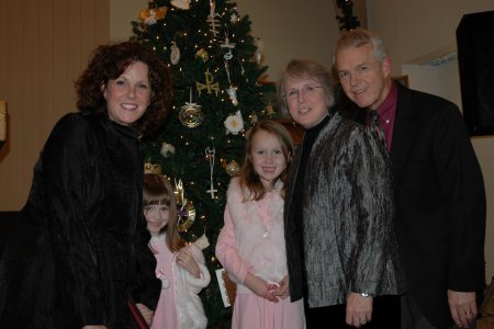 My family - my mom & dad + daughters