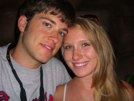 Son James and his girlfriend Tiffany