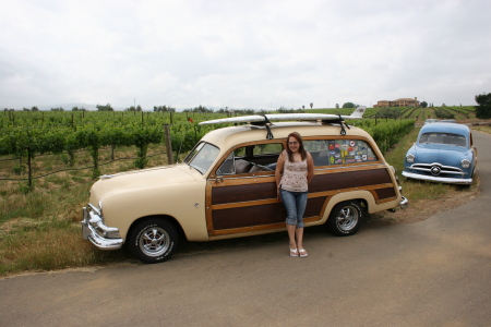 Woodie and daughter Shannon, born 1988