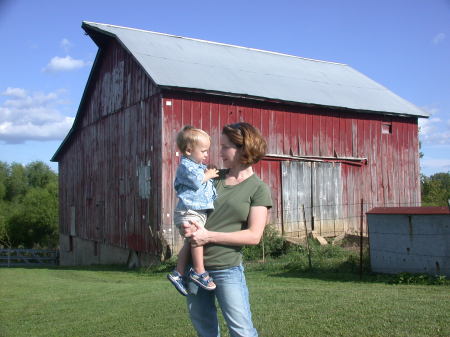 At my mother in law's farm