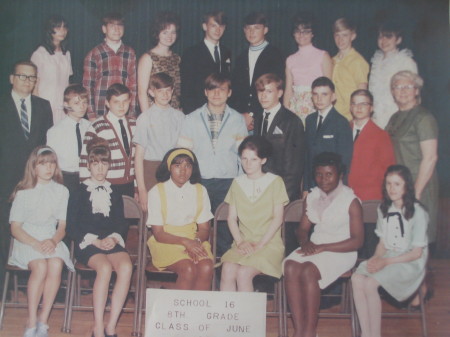 1969 8th Grade Graduation Pictures