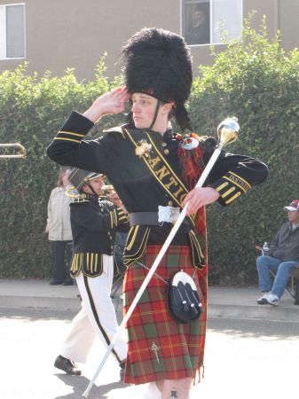 My older son, the Drum Major