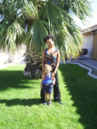 My son Ezra and I in 06 he is 3yrs old