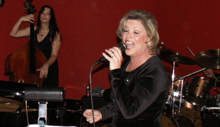 Peggie Performing at Cavallino's Italian Ristorante and Jazz bar Huntington Beach, CA.