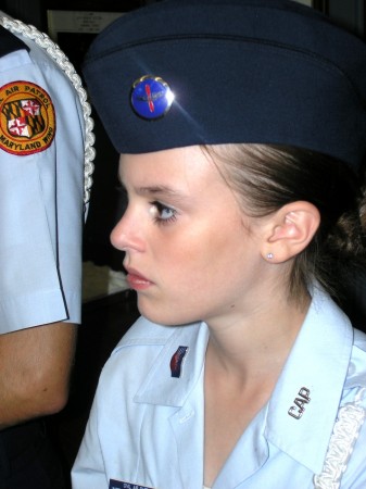 Lauren Elizabeth at Civil Air Patrol National Cadet Comp.