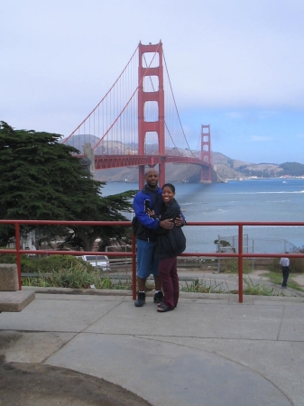 John & Veronica in San Francisco's Golden Gate Bridge-2004