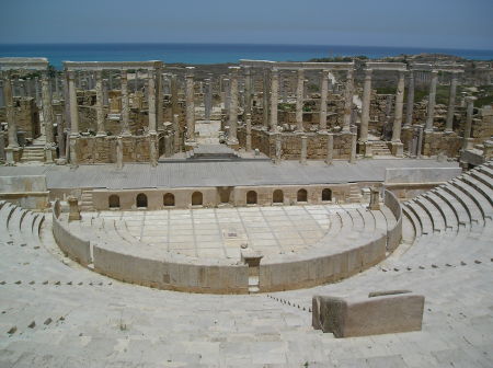 Roman Theater, Leptis Magna, Libya