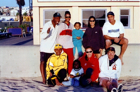 Beach Volleyball pals in Hermosa Beach