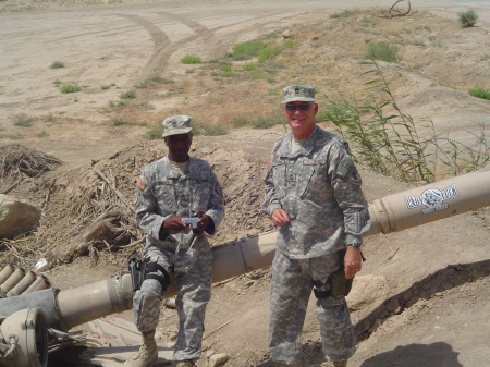 Destroyed Iraq Tank