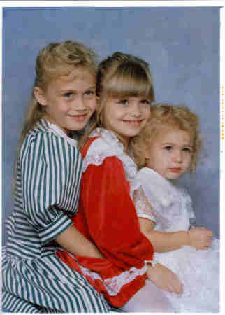 My 3 Granddaughters about 11 years ago.