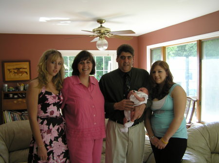 My family at Billy's Baptism