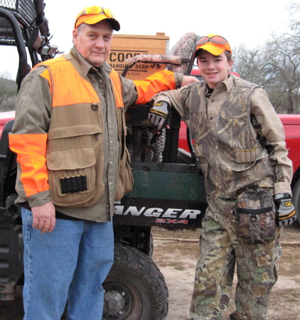 Grandsons first hunt