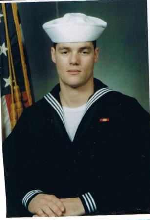 Erik when he was in Navy