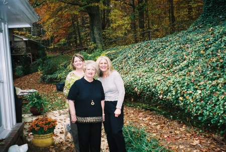 Mom,Kathy Burton and me!