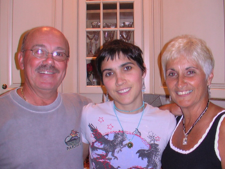My Dad, Doug --  My lil' Sis, Erin -- My mom, Camille