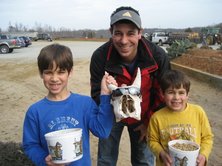 Braden, Jeff, Austin and "lucky"