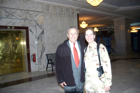 Iraq with the sec def