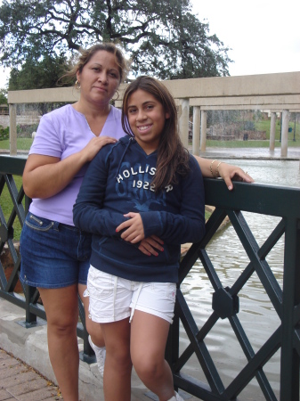 My Daughter Alyssa and i, On vacation San Antonio TX 8/07