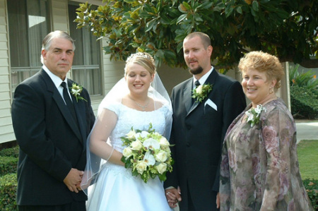 Daughters wedding day 2003
