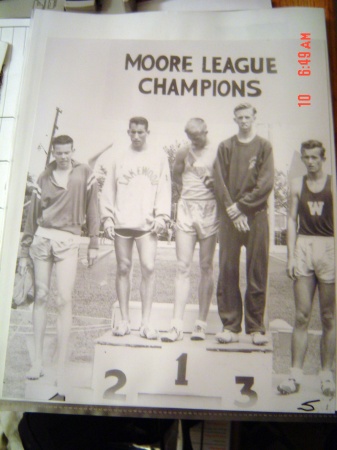 1963 moore league  mile run final