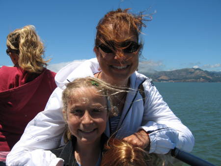 Me and Emily in San Francisco Bay