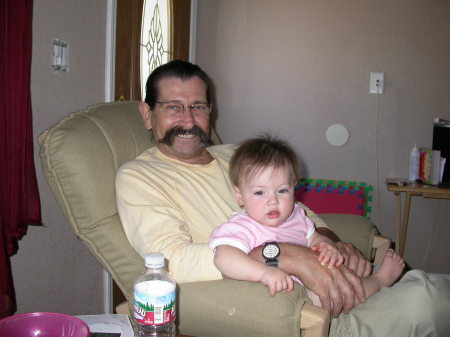 Grandpa Gary with Coral Nichole