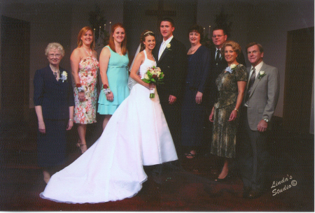 Son's wedding in Sept. 2006