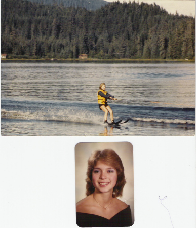 Auke Lake Skiing -- JDHS Grad Picture