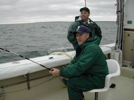 Billy L fishin in Montauk