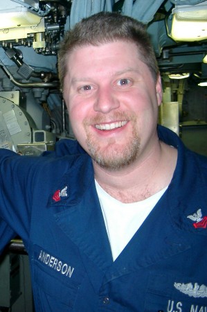 Me on the USS CONNECTICUT  SSN 22