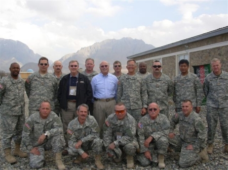 My team (great bunch of guys and patriots) in Afghanistan-October 2006
