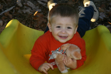 Spencer in November 2006, age 2