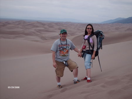 Bill and Alfiya @ Great Sand Dunes National Park