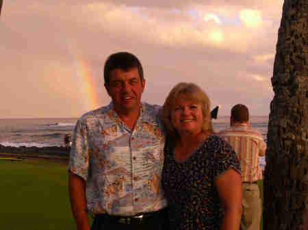 My husband, Jerry, and I in Kauai