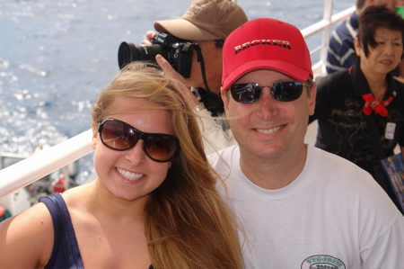 Carrie and Dad 2006