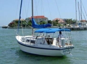 Our sailboat "Spirit"