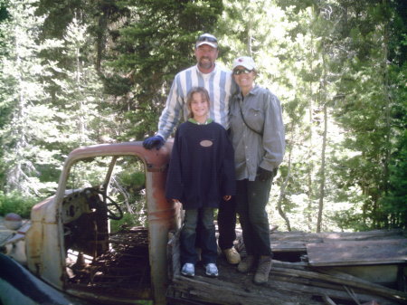 My Wife Ann,  Sage (Age 10) and me