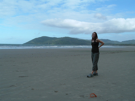 Me at Port Douglas Beach, Queensland, Australia