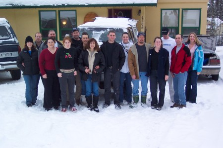 Me and the gang on our ski trip 2006