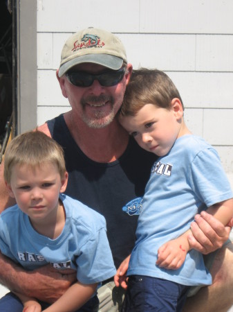 RONNIE MCLEES (CLASS OF 80) AND HIS TWIN BOYS