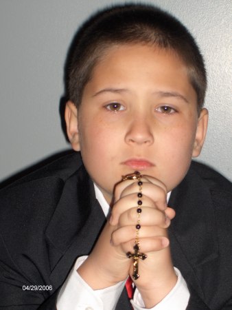 Austin's First Communion