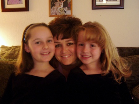 Trish and our girls   2004