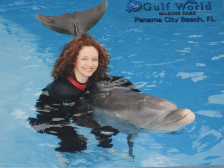 With the Dolphin In Florida 2007